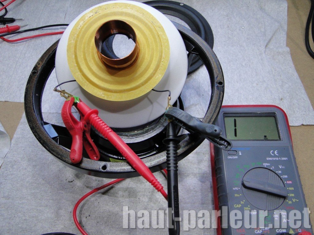 Réparation de haut-parleurs CABASSE