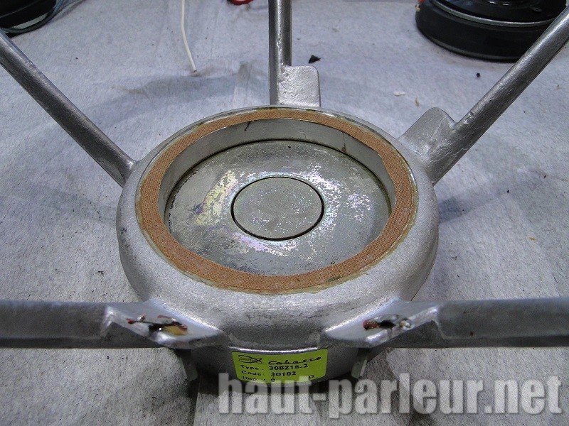 Remembranage haut-parleur cabasse 30bz18