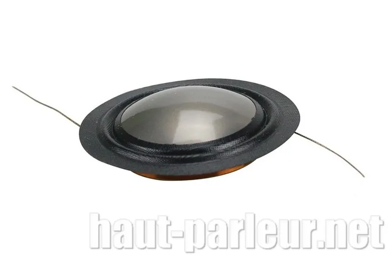 diaphragme tweeter 25,4 mm titane, suspension soie
