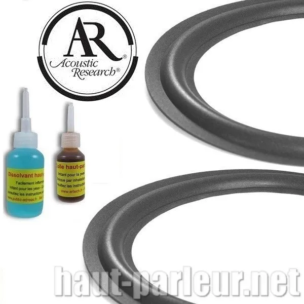 Kit de réparation pour une paire de haut-parleurs Acoustic Researche de 25 cm de diamètre