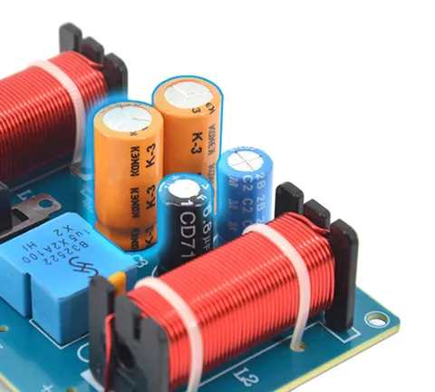Filtre haut-parleur passifs 3 voies 1100/3800 Hz 4/8 ohms