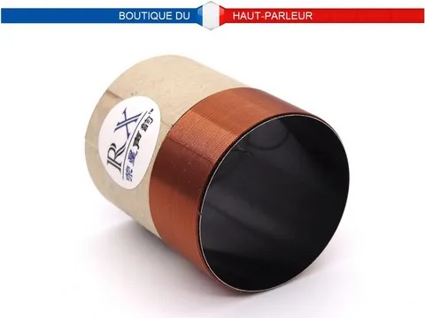 Bobine mobile diamètre 33 mm hauteur 40 mm, 8 Ohms