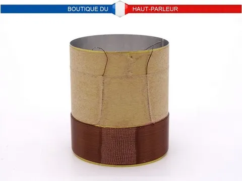 Bobine mobile diamètre 34 mm 8 ohms 