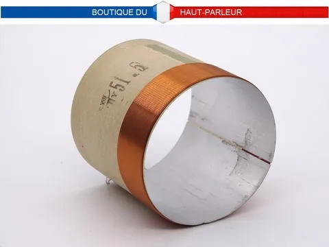 Bobine mobile haut-parleur 51,5 mm 8 ohms 150 watts