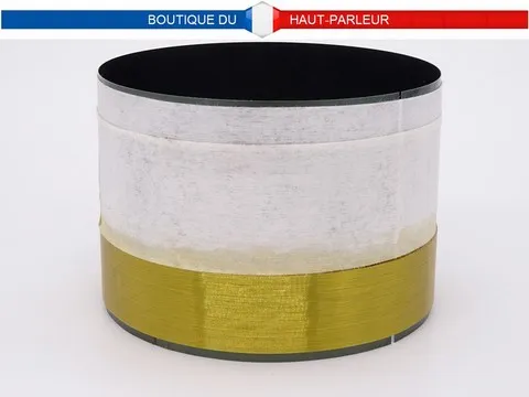 Bobine mobile haut-parleur diamètre 76.2 mm 8 ohms 350 watts 8 ohms