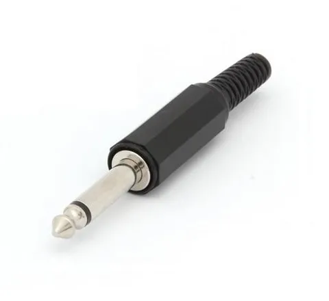 Jack male 6.35 mono plastique