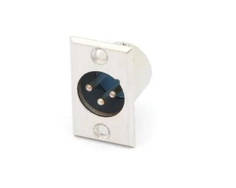Embase XLR mâle 3 poles