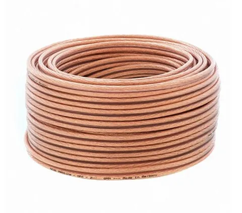 50 mètres de câble enceinte 2 x 4 mm²