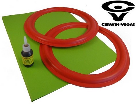 Cerwin D-3 suspension haut-parleur, foam surround, edge kit