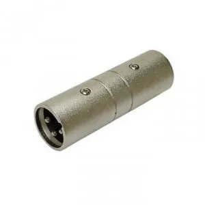 Coupleur XLR mâle 3 broches-​XLR mâle 3 broches