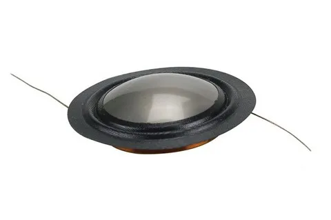 diaphragme tweeter 25,4 mm titane, suspension soie