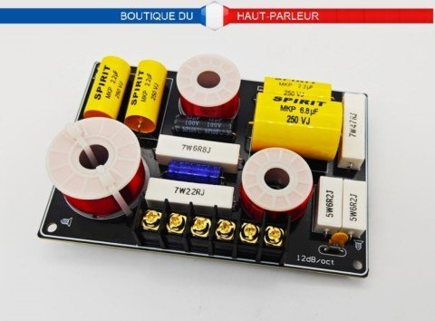 Filtre haut-parleur  voies 200W 4 à 8 ohms fréquence de croisement 2700 Hz