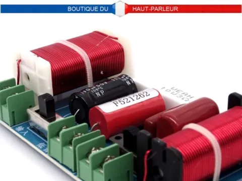 Filtre haut parleur passif 2 voies 2600Hz 6-8 ohms