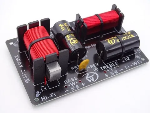 Filtre Haut-Parleur Passif 2 Voies 2800Hz 4 à 8 Ohms 350 Watts