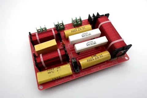 Filtre haut parleur passif Professionnel Audio 3 voies 4 à 8 Ohms 800 à 4000 Hz 
