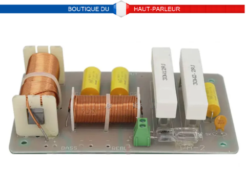 Filtre haut-parleur pro 2 voies 1500Hz 600 watts  8 ohms