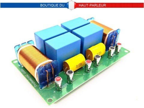 Filtre subwoofer double bass 200 Hz, 2500 watts, 4-8 ohms