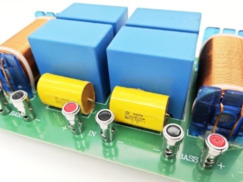 Filtre subwoofer double bass 200 Hz, 2500 watts, haut-parleurs 4-8 ohms