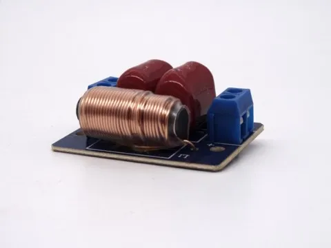 Filtre universel pour tweeter 8 ohms 3000 Hz câblage sur bornier