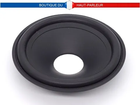 Membrane haut-parleur cône 9,8 cm bobine 25,4 à 26 mm suspension en caoutchouc SBR
