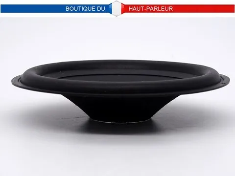 Membrane haut-parleur cône 9,8 cm bobine 25,4 à 26 mm suspension en caoutchouc SBR