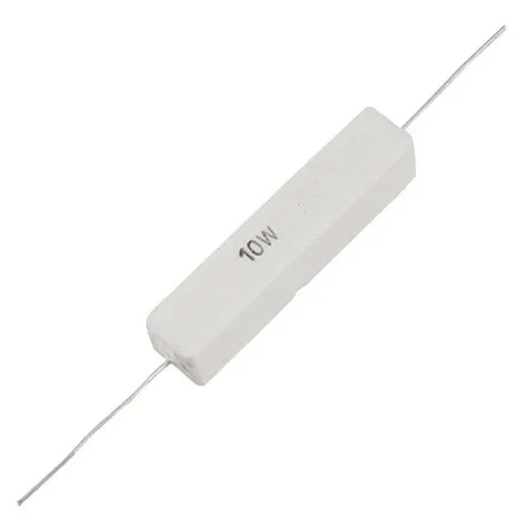 Résistance cémentée 10 watts pour filtre passif haut-parleur