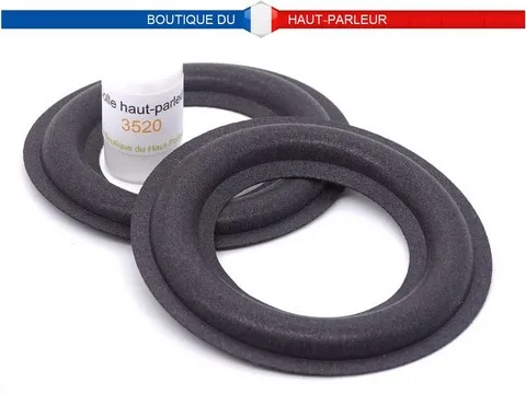 Kit de réparation haut-parleur suspensions en mousse extra souple A:5,5cm - B:6,3cm - C:9,1cm - D:10,0cm SHP-100 membrane bord amortisseur speaker repair foam surround edge