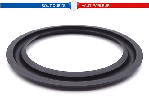 Kit réparation de suspensions membranes haut-parleur comprenant 2 suspensions en caoutchouc extra souple 10.8cm - 12.0cm - 14.2cm - 15.5cm SHP-155C et une colle haut-parleur adaptée.