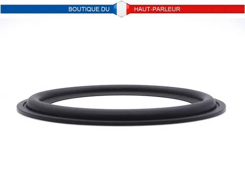 Kit réparation de suspensions membranes haut-parleur comprenant 2 suspensions en caoutchouc extra souple 10.8cm - 12.0cm - 14.2cm - 15.5cm SHP-155C et une colle haut-parleur adaptée.