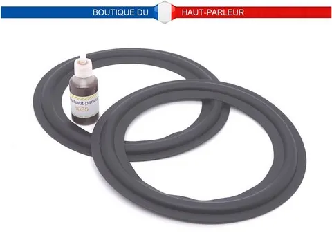 Kit de réparation haut-parleur suspensions en caoutchouc extra souple 12.3cm - 13.9cm - 16.1cm - 17.6cm SHP-176C membrane bord amortisseur speaker repair rubber surround edge