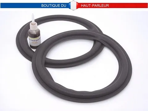 Kit de réparation haut-parleur suspensions en mousse extra  14.5cm - 15.3cm - 18.0cm - 19.4cm SHP-192 membrane bord amortisseur speaker repair foam surround edge