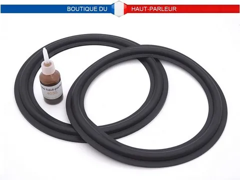Kit de réparation haut-parleur suspensions en caoutchouc extra souple 15.0cm - 16.0cm - 18.2cm - 19.4cm SHP-194C membrane bord amortisseur speaker repair rubber surround edge