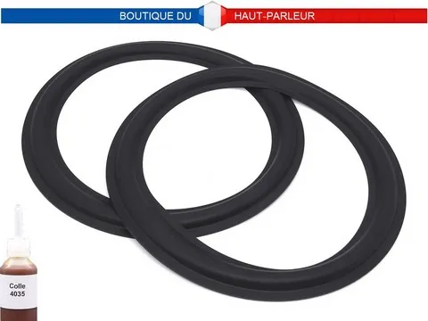 Kit réparation suspension membrane haut-parleur en caoutchouc 18.5cm - 19.5cm - 23.0cm - 24.2cm SHP-242C