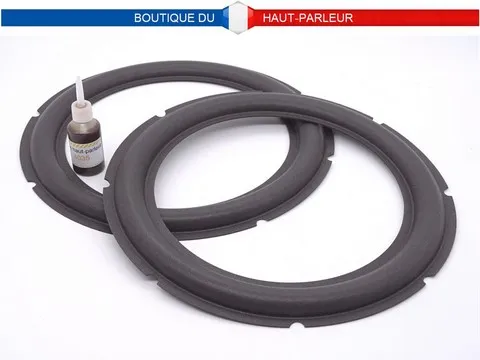  Kit de réparation haut-parleur suspensions en mousse extra 17.8cm - 19.0cm - 23.0cm - 24.8cm SHP-245 membrane bord amortisseur speaker repair foam surround edge
