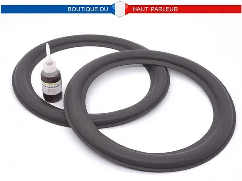  Kit de réparation haut-parleur suspensions en mousse épaisse 19.5cm - 21.0cm - 24.8cm - 25.8cm SHP-258 membrane bord amortisseur speaker repair foam surround edge