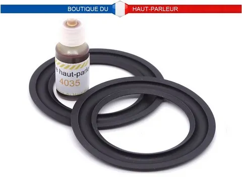 Kit de réparation haut-parleur suspensions en caoutchouc extra souple A:5,1cm - B:5,7cm - C:7,0cm - D:7,9cm SHP-79C membrane bord amortisseur speaker rubber surround edge