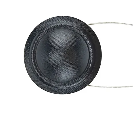 Diaphragme tweeter soie 25,4 mm impédance 8 ohms sortie radiale des fils de branchement, adaptable sur tweeter JBL A0402A