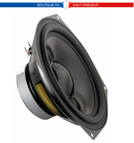 haut-parleur de remplacement de 20 cm, 100 watts, 8 ohms avec une membrane polypropylène et suspension en caoutchouc
