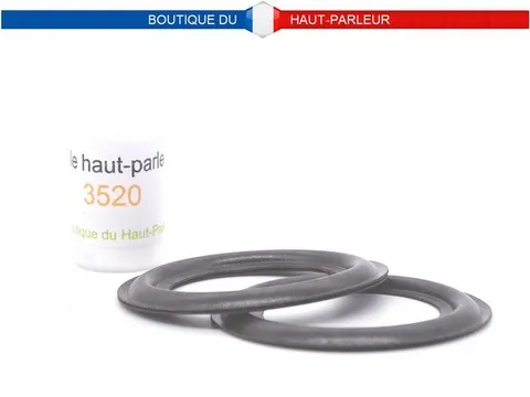 Kit-SHP-50 suspension haut-parleur A 3,3cm, B 3,8cm C 4,7cm D 5,0cm kit SHP-50 comprenant 2 suspension et 1 colle