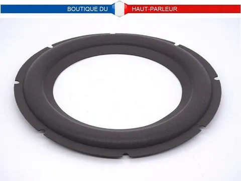 Suspension subwoofer 10 pouces réalisée en mousse longue durée ultra résistante  15.5cm - 17.8cm - 22.8cm - 25.0cm