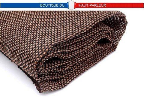 Tissu acoustique à maille épaisse tressage Vintage 150 x 50 cm 03