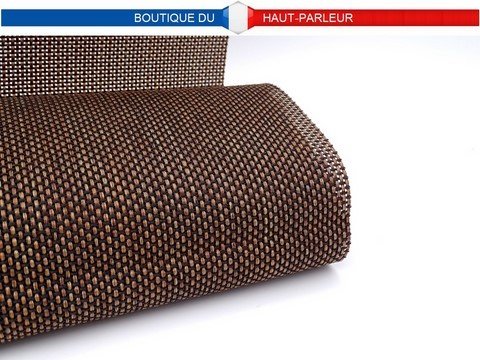 Tissu acoustique à maille épaisse tressage Vintage 150 x 50 cm 03