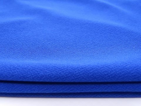 Tissus d'enceinte acoustique transonore couleur bleue, dimensions 150 x 75 cm
