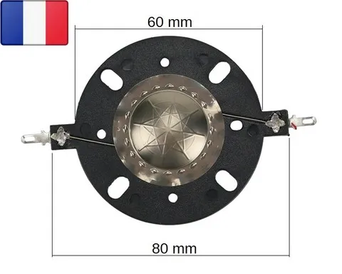 Diaphragme de remplacement TW025TI dimensions