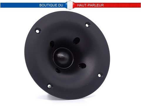 Tweeter Hi-Fi à dôme avec pavillon 115 mm, 30 à 100 watts 8 ohms