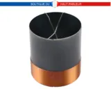 Bobine mobile 38 mm 8 ohms