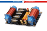 Filtre subwoofer professionnel pour caisson de basse 250 Hz, 1200W, 4-8 ohms