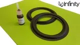 infinity reference 1 mk2 suspension foam surround edge