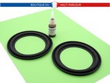 Kit de réparation haut-parleur suspensions en caoutchouc extra souple A:7,0cm - B:7,8cm - C:9,4cm - D:10,3cm SHP-103C membrane bord amortisseur speaker repair rubber surround edge