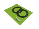 Kit de réparation pour membrane haut-parleur de 11.1 cm de diamètre. ce Kit comprend 2 suspensions haute qualité et un tube de colle époxy haute résistance.
